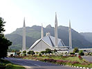 Die Faisal-Moschee in Islamabad