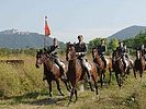 Action in der Wachau: Reitertruppen erreichen Krems...