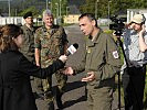 Oberst Peter Moitzi im Gespräch mit MBC-News.