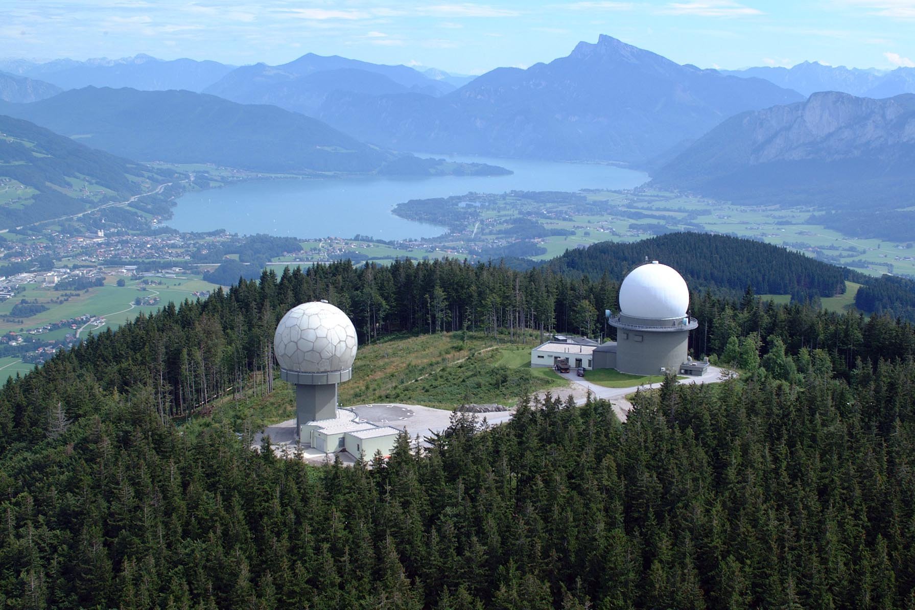Eine Radarstation des Bundesheeres.