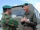 Kontingentskommandant, ObstltdG Roman Horak. (Bild öffnet sich in einem neuen Fenster)
