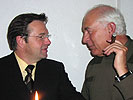 Bundesminister Günther Platter mit Generalmajor Prof. Johann Culik. (Bild öffnet sich in einem neuen Fenster)