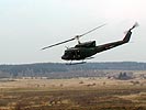 Hubschrauber fliegen einen Jägerzug ein... (Bild öffnet sich in einem neuen Fenster)