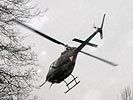 Luftunterstützung von OH 58 KIOWA. (Bild öffnet sich in einem neuen Fenster)