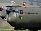 C-130K ’Hercules’ der österreichischen Luftstreitkräfte. (Bild öffnet sich in einem neuen Fenster)