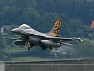 F-16 "Fighting Falcon". (Bild öffnet sich in einem neuen Fenster)