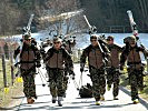 Auf Rang 2 folgt das Team der Gebirgsinfanteriebrigade 9 aus der Schweiz. (Bild öffnet sich in einem neuen Fenster)