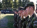 Die tschechischen Soldaten wurden in das Training integriert...