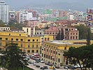 Blick auf Tirana.