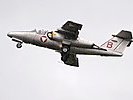 Saab 105 im Landeanflug. (Bild öffnet sich in einem neuen Fenster)