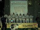 Die Champions der Edelweiss Raid 2009 beim Festakt in Hall. (Bild öffnet sich in einem neuen Fenster)