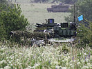 Ein T-72 Kampfpanzer des tschechischen Partnerverbandes. (Bild öffnet sich in einem neuen Fenster)