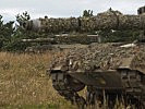 Kampfpanzer "Leopard" 2A4 unterstützen die Task Force. (Bild öffnet sich in einem neuen Fenster)