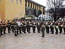 Die Militärmusik Tirol umrahmte die Feier musikalisch. (Bild öffnet sich in einem neuen Fenster)