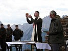 Eine gemeinsame Messe für katholische und evangelische Soldaten. (Bild öffnet sich in einem neuen Fenster)