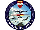 Das Übungslogo der "Amadeus 2012".