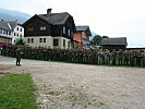 Die Teilnehmer des Grenadier in Obermillstatt angetreten.