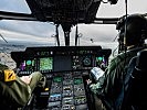 Das Cockpit eines NH90. (Bild öffnet sich in einem neuen Fenster)