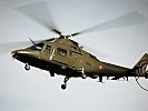 Ein belgischer A-109 Helikopter. (Bild öffnet sich in einem neuen Fenster)