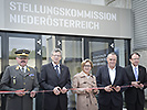 Er&öffnung des Stellungsgebäudes in St. Pölten