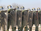 Österreichische EUFOR-Soldaten bei einer CRC-Übung