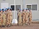 Österreichische und norwegische Soldatinnen der UN-Mission. (Bild öffnet sich in einem neuen Fenster)