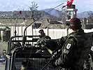 Patrouillenfahrten durch Kabul; mit dabei: afghanische Sicherheitskräfte 2. (Bild öffnet sich in einem neuen Fenster)