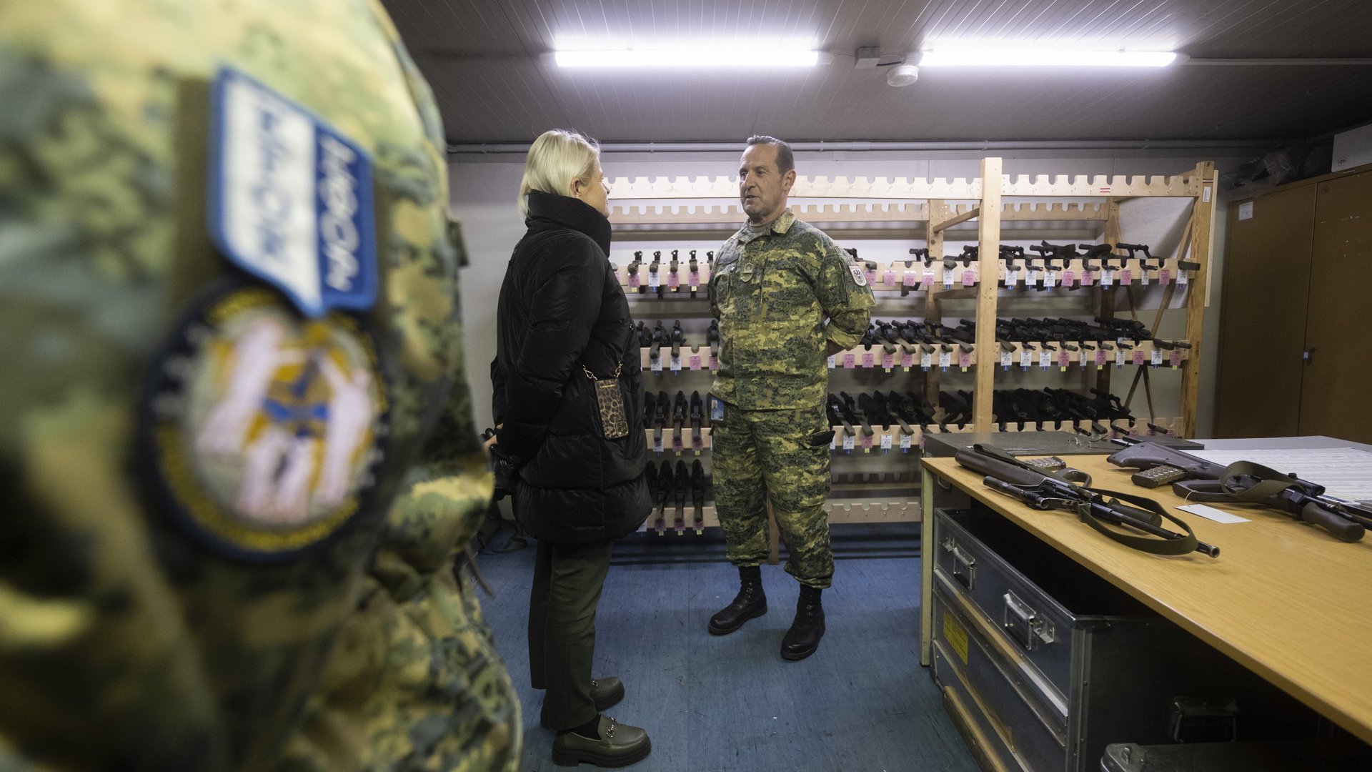 Im Dezember 2023 besuchte Klaudia Tanner die österreichischen KFOR-Soldaten.