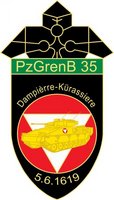 Verbandsabzeichen des Panzergrenadierbataillon 35 