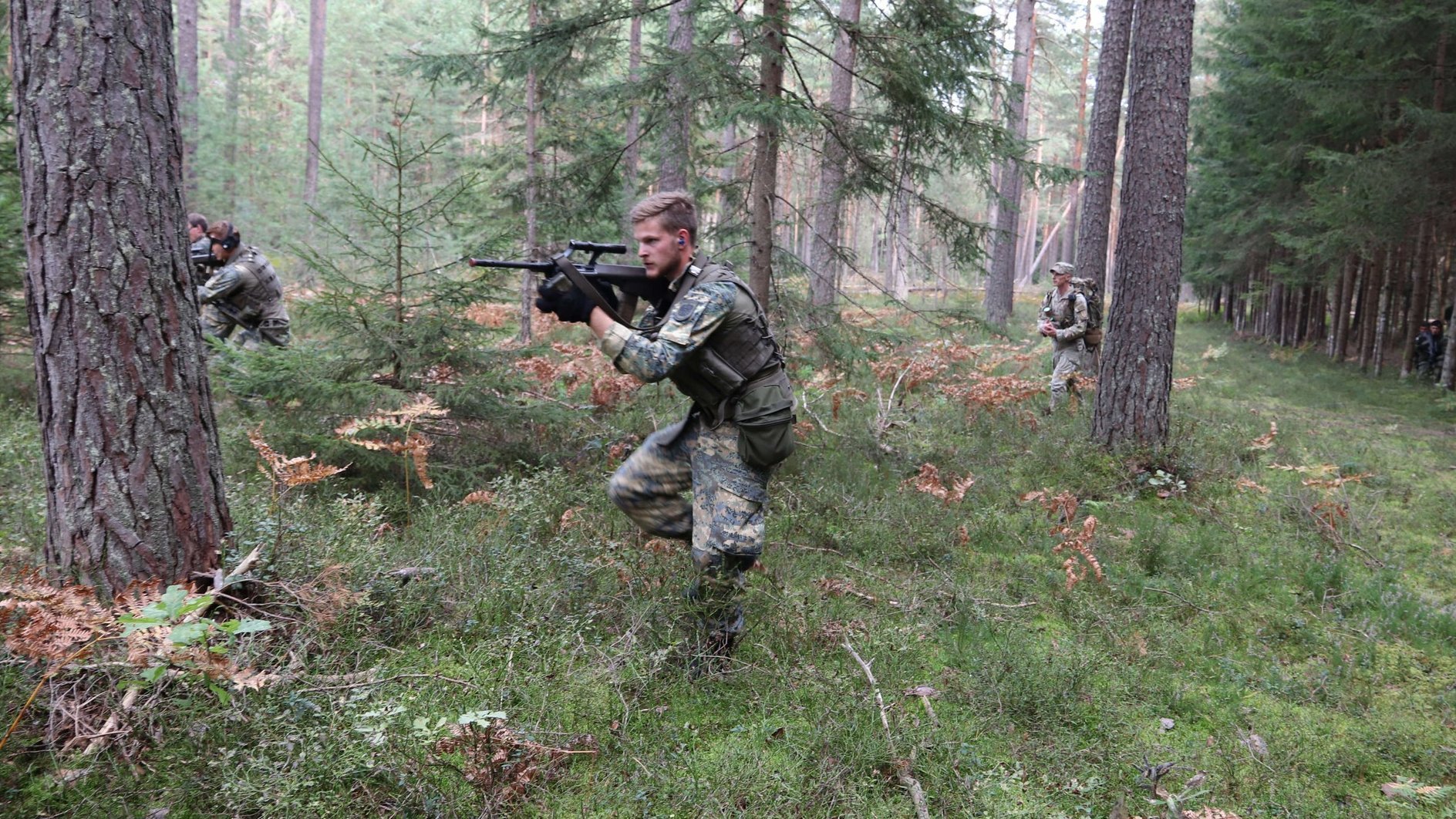 Soldaten der "Siebenten" trainierten mit US-Army Rangern.