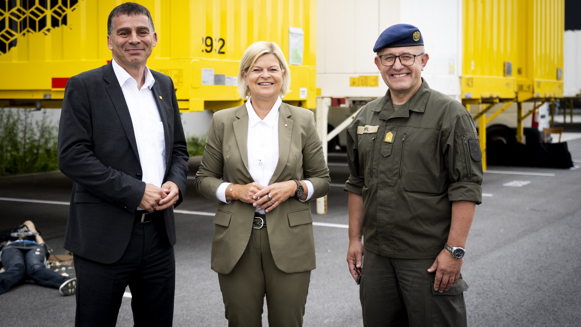 V.l.: Peter Umundum, Klaudia Tanner und Jürgen Pirolt.