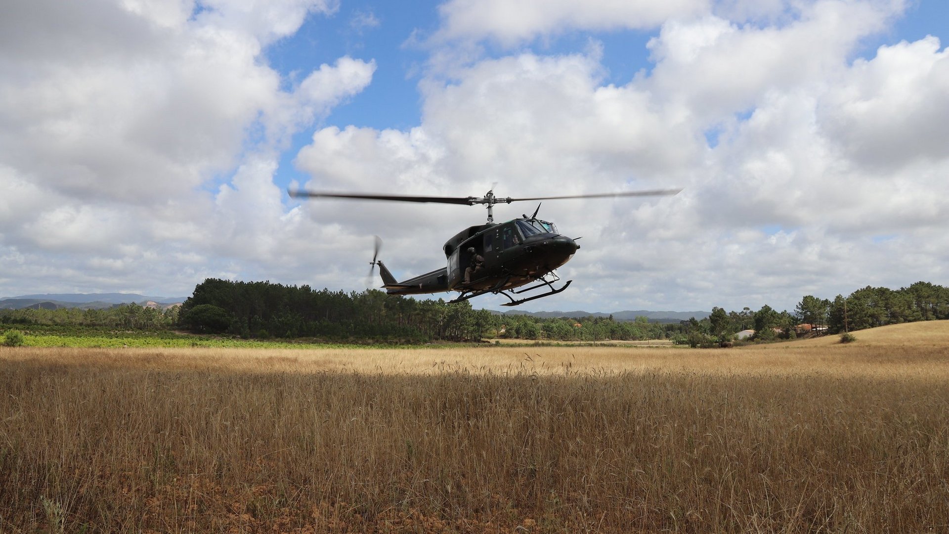 Hubschrauberübung "Hot Blade 23" in Portugal. 