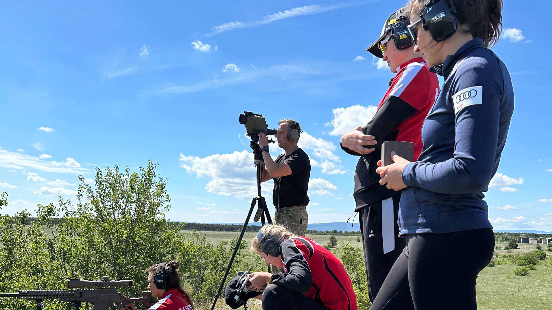 Besonderes Training mit dem Jagdkommando zur Vorbereitungen auf die bevorstehende Wettkampfsaison.