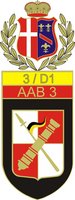 Verbandsabzeichen des Aufklärungs- und Artilleriebataillons 3 