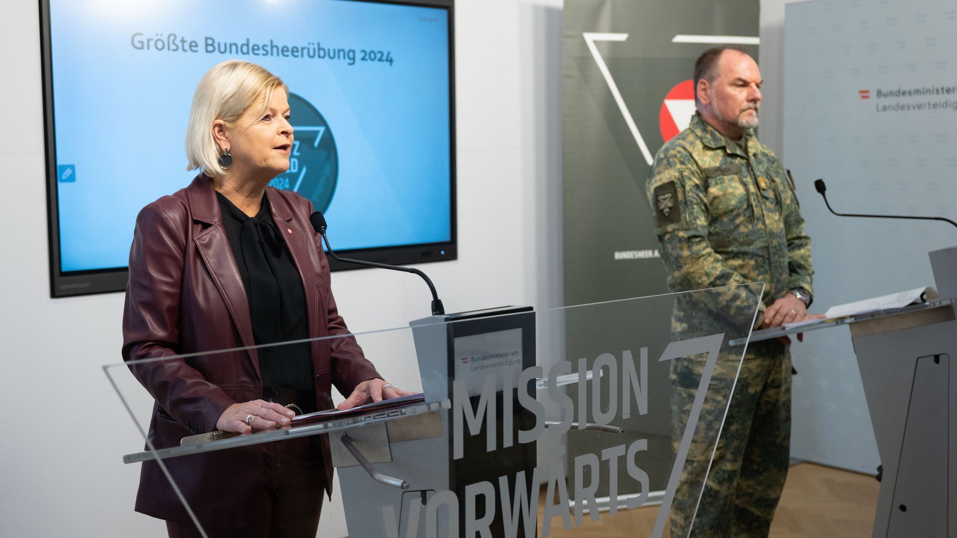 Bundesheer: Gro§bung ãSchutzschild 24Ò