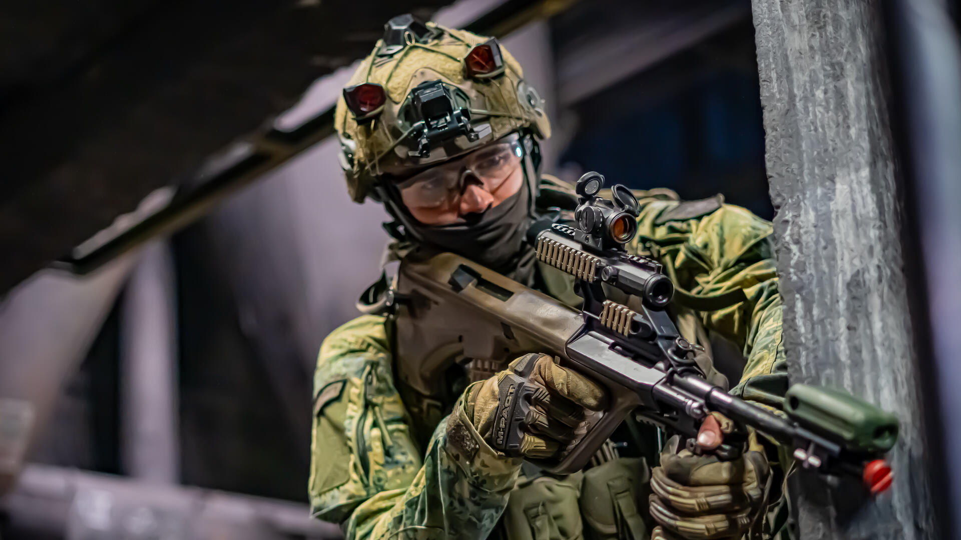 Übungszweck war die Einsatzvorbereitung für Aufgaben einer Schutzoperation zur militärischen Landesverteidigung.