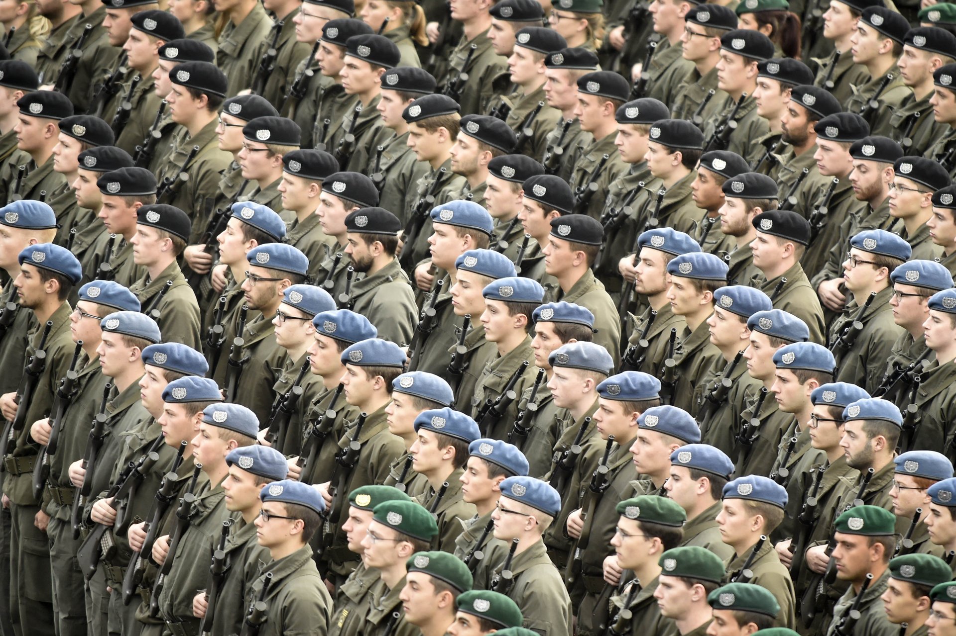 Soldaten in Uniform 