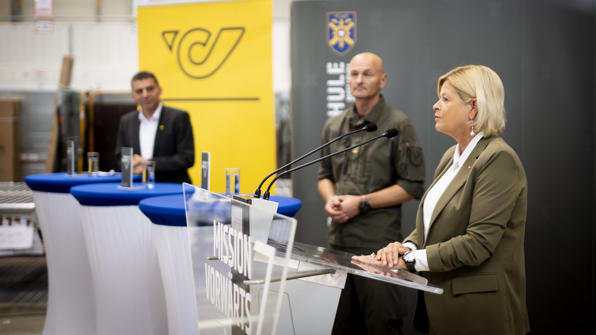 Verteidigungsministerin Klaudia Tanner:"Das ECMAN-Programm ist für das Österreichische Bundesheer von entscheidender Bedeutung."