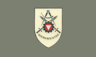 Abzeichen Werkmeister Silber