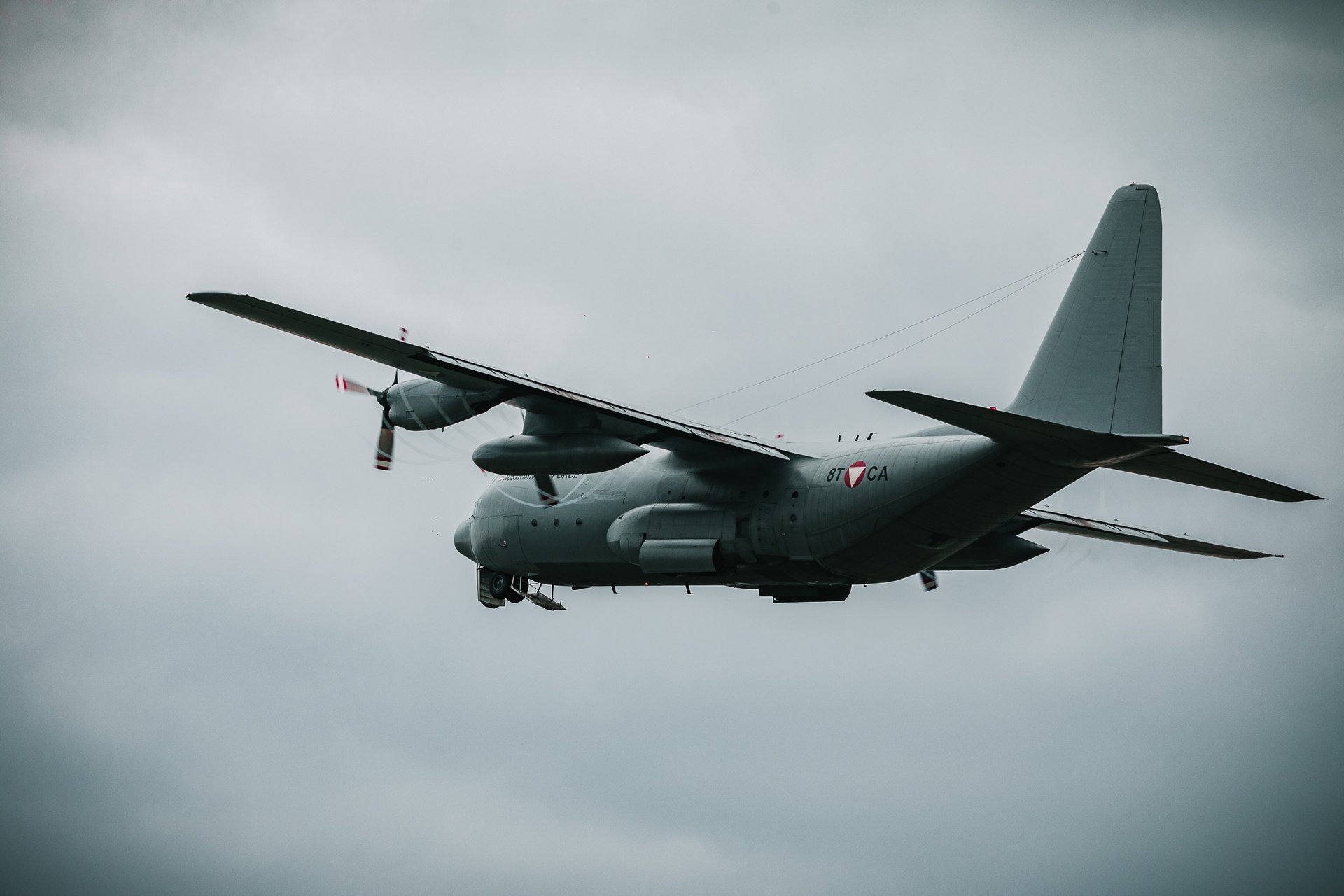Die C-130 "Hercules" im Flug