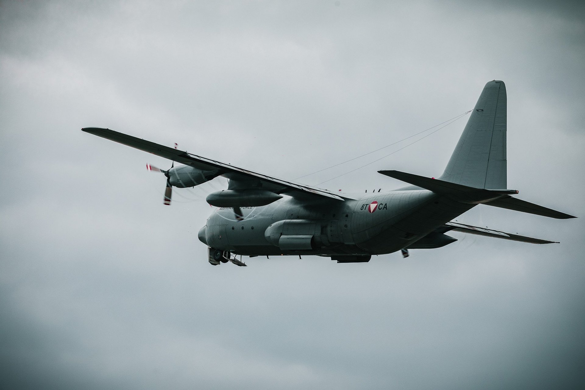 Die C-130 "Hercules" im Flug 