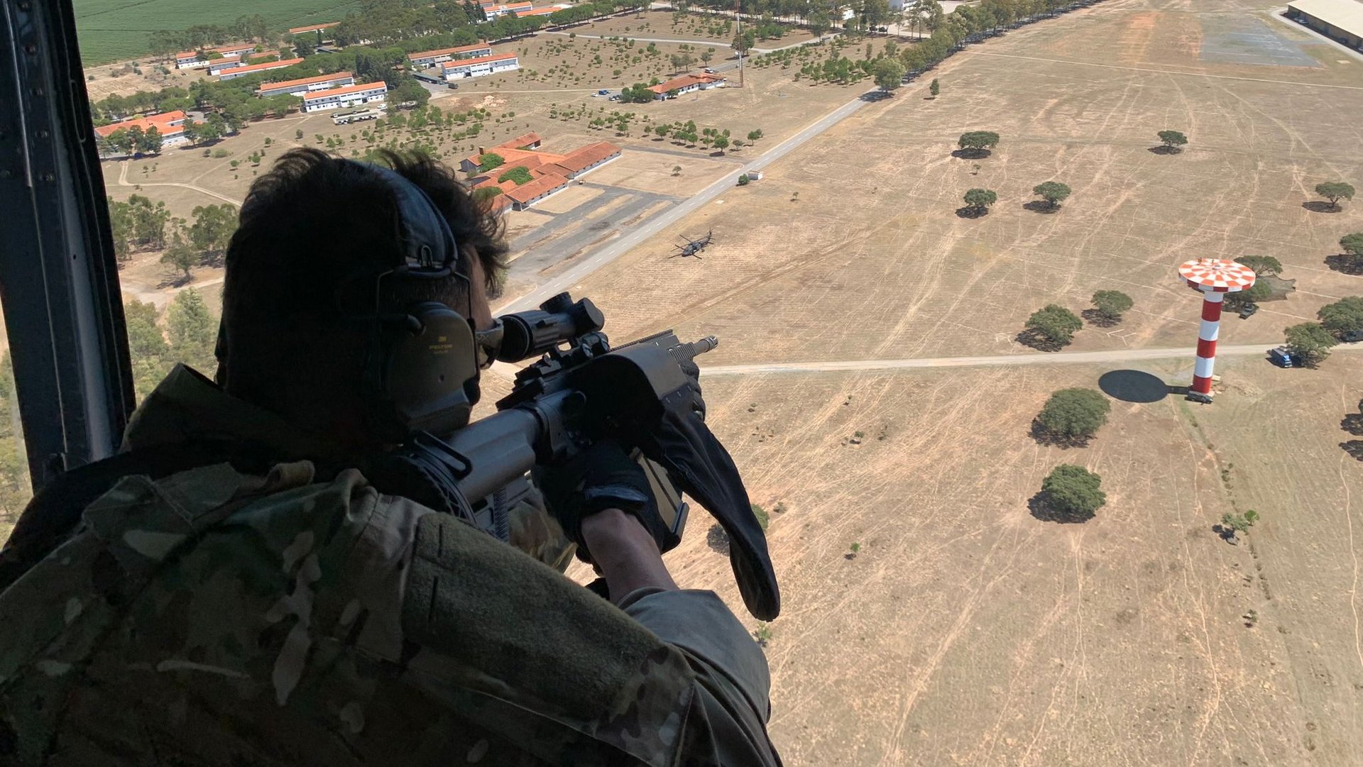 Hubschrauberübung "Hot Blade 23" in Portugal. 