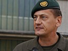 Der Kommandant des Jägerbataillons 17, Oberst Bernhard Köffel. (Bild öffnet sich in einem neuen Fenster)