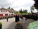 Beim Kriegerdenkmal in Thalsdorf wurde der toten Soldaten gedacht. (Bild öffnet sich in einem neuen Fenster)