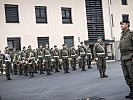 Die Militärmusik Steiermark unter der Leitung von Oberst Hannes Lackner. (Bild öffnet sich in einem neuen Fenster)