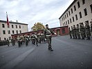 Die Militärmusik Steiermark umrahmte den Festakt in Feldbach musikalisch. (Bild öffnet sich in einem neuen Fenster)