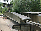 Temporärer Einsatz der Pionierbrücke 2000