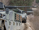 Schützenpanzer Ulan bei der Gefechtsübung Felsenberg 2003.